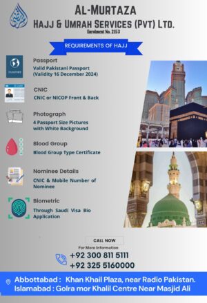 REQUIRED DOCUMENTS FOR HAJJ 2024